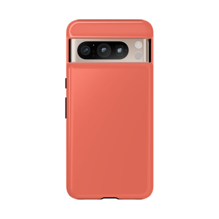 Premium Tough Coral Pink Orange Gift for Her Cute Phone Cases for Samsung S25 S24, S23, S22, S21, Iphone, 16, 15, 14, 13 Pro Max Ultra - Studio40ParkLane