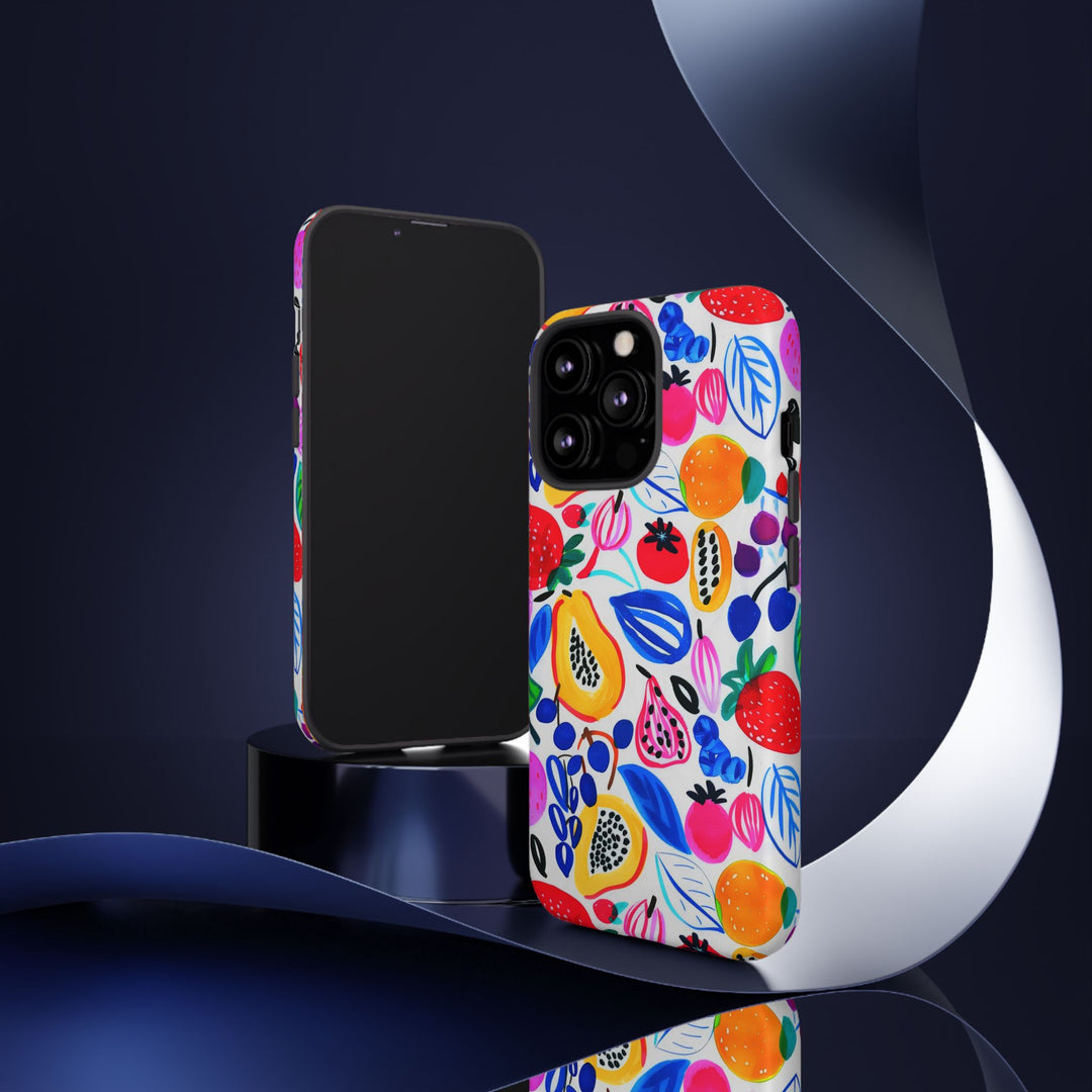 Summer Fruit Cute Tough Phone Case - For Apple iPhone 17, 16 Pro Max, 15 Pro Max, 14 Plus 13 Pro 12, Samsung Galaxy S26, S25, S24 Plus Ultra
