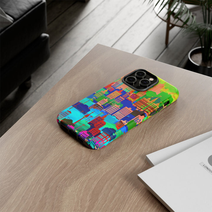 Cute Samsung Case | Cool Iphone Case | Summer City Skyline, Samsung S24, S23, S22, S21, IPhone 15 Case | Iphone 14 Case, Iphone 13 Case - Studio40ParkLane