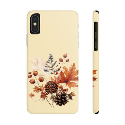 Fall Leaves Foliage Cute Phone Cases for Iphone 16 | iPhone 15 Case | iPhone 15 Pro Max Case, Iphone 14, Iphone 14 Pro Max, Iphone 13, Slim Mom Dad Gift