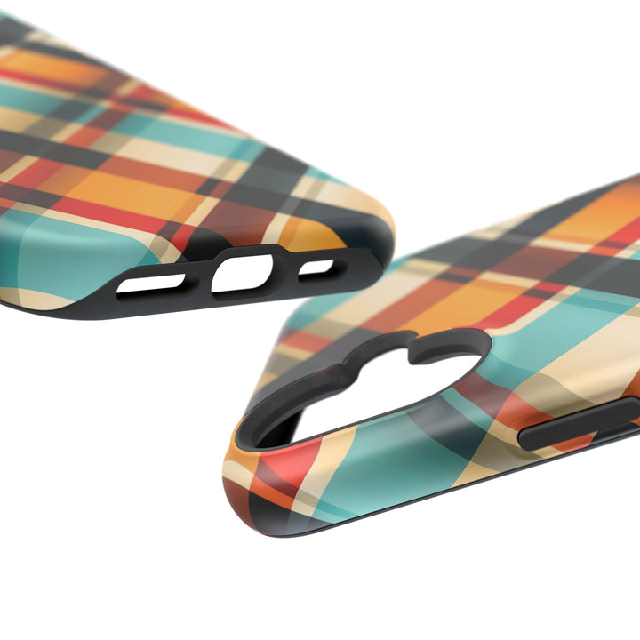 Checkered Plaid Magsafe Gift for Her Cute Phone Case for Iphone, | iPhone 16 | iPhone 15 Pro Max, Iphone 14 Pro Max, 13 12 11 10 9 8 7 - Studio40ParkLane
