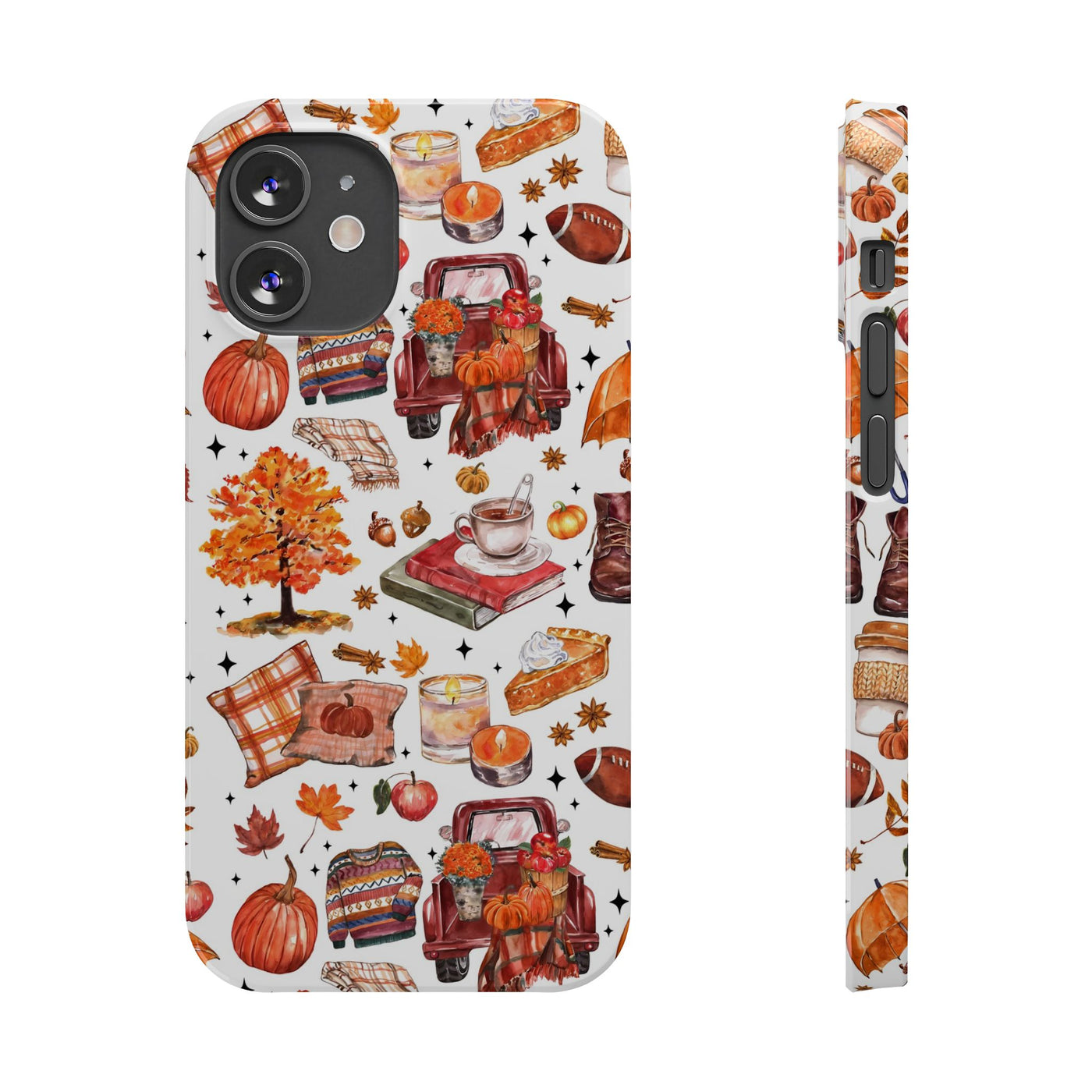 Slim Cute Fall Phone Cases Gift for Her Coquette Collage for Iphone 16 | iPhone 15 Case | iPhone 15 Pro Max Case, Iphone 14 Case, Iphone 13, Slim