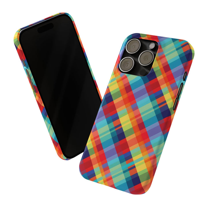 Slim Checkered Plaid Gift for Her Cute Phone Cases for Iphone 16 Pro Max | iPhone 15 Case | iPhone 15 Pro Max Case, Iphone 14, 13, 12, 11, 10, 8, 7 - Studio40ParkLane