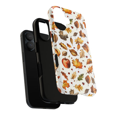 Autumn Fall Leaves Gift for Her Cute Phone Case for, Samsung Galaxy S24, S23, S22, S21, IPhone 16 Case | Iphone 15, Iphone 14, IPhone 13 Case