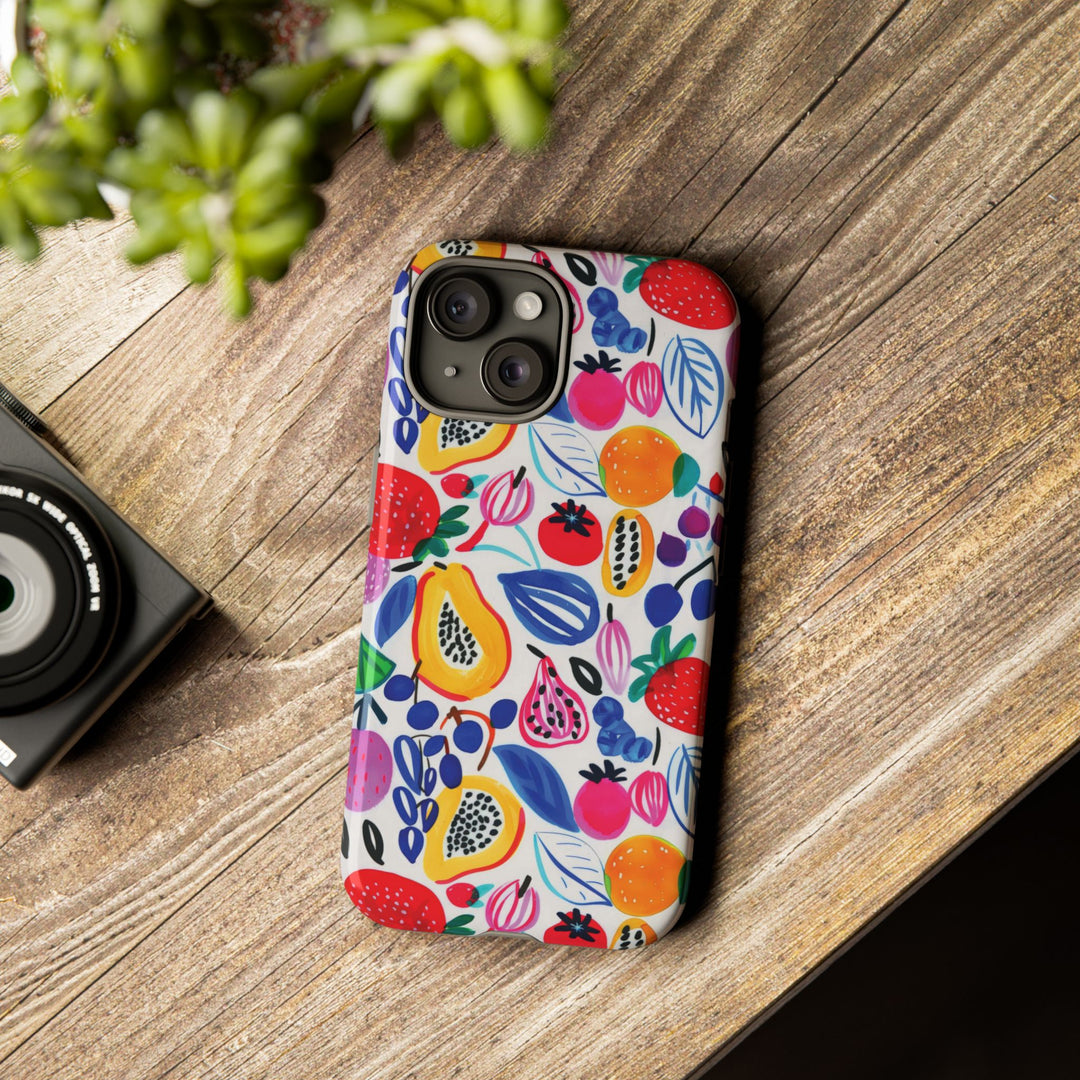 Summer Fruit Slim Cute Phone Case, Timeless Statement Accessory for Iphone 18 17 16 15 14 Pro Max - Gift for her - Tough Protective - Studio40ParkLane