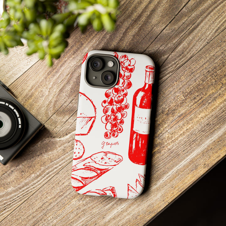 Impact Resistant, Italian French, Cute Phone Cases for Samsung S24, S23, S22, S21, IPhone 15 pro Iphone 14 pro Iphone 13 IPhone 12 Iphone 11 - Studio40ParkLane