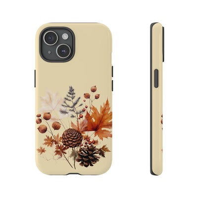 Fall Leaves Foliage Cute Phone Case for, Samsung Galaxy S24, S23, S22, S21, IPhone 16 Case | Iphone 15, Iphone 14, IPhone 13 Case Mom Dad Gift