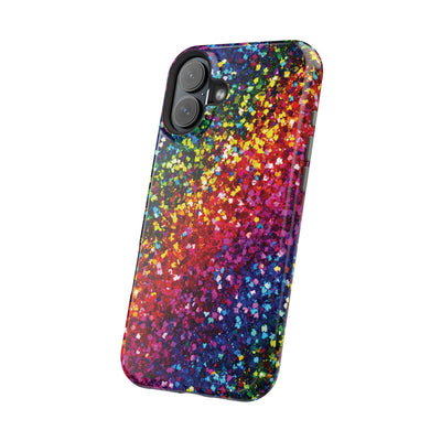 Non Glitter Color Composition Magsafe Cute Phone Case for Iphone Gift for Her,  | iPhone 15 Case | iPhone 15 Pro Max Case, Iphone 14, Iphone 14 Pro Max, Iphone 13, Iphone 16