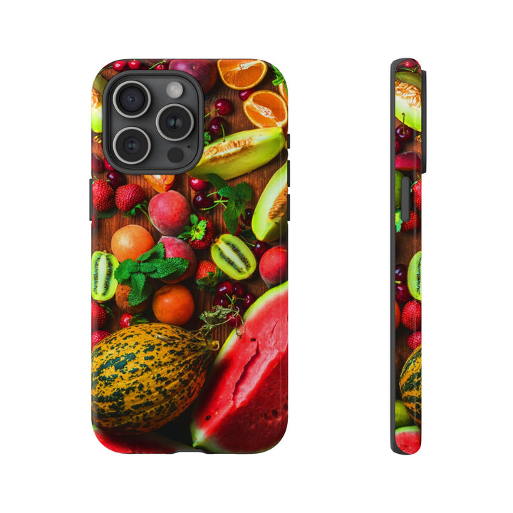 Fall Fruit Collage Cute Phone Case for, Samsung Galaxy S24, S23, S22, S21, IPhone 16 Case | Iphone 15, Iphone 14, IPhone 13 Case Mom Dad Gift - Studio40ParkLane