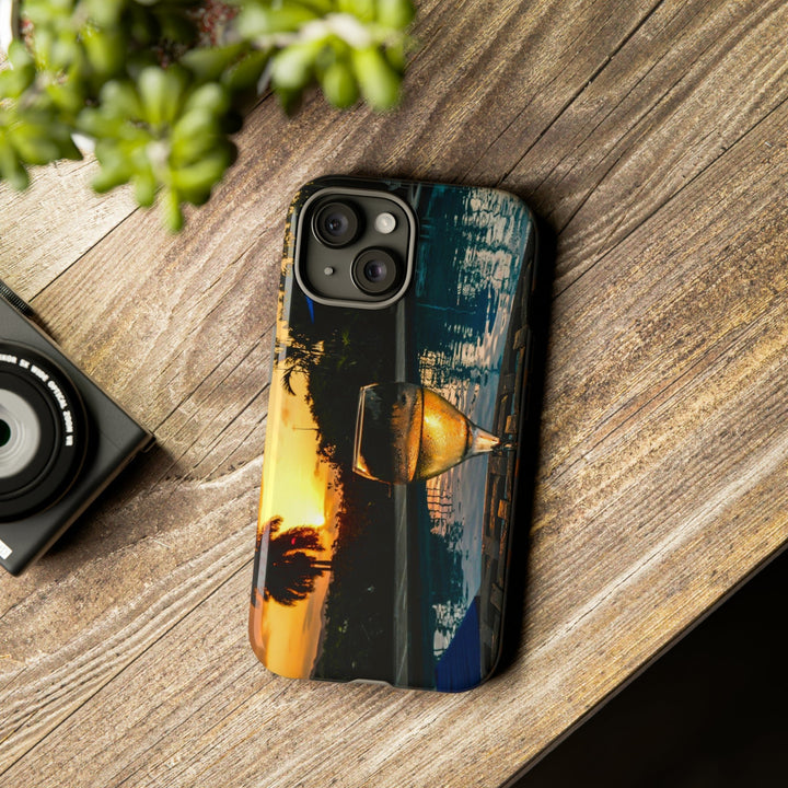 Cute IPhone Case | iPhone 15 Case | iPhone 15 Pro Max Case, Iphone 14 Case, Iphone 14 Pro Max Case IPhone Case for Art Lovers - Jamaica Sunset - Studio40ParkLane