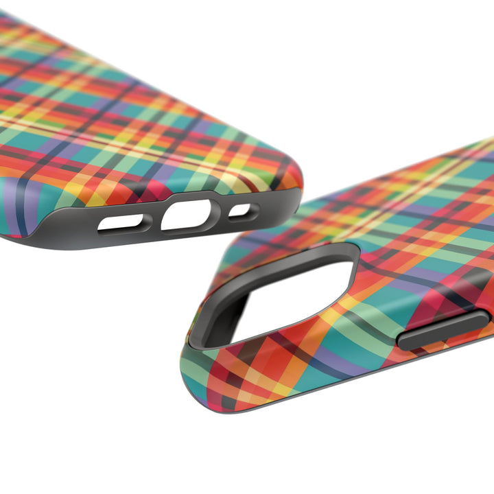 Checkered Plaid Magsafe Gift for Her Cute Phone Case for Iphone, | iPhone 16 | iPhone 15 Pro Max, Iphone 14 Pro Max, 13 12 11 10 9 8 7 - Studio40ParkLane