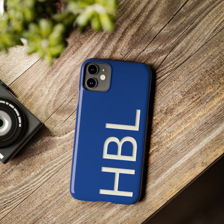 Slim Custom Personalized Blue Gift for Her Cute Phone Cases for Iphone 16 Pro Max | iPhone 15 Case | iPhone 15 Pro Max Case, Iphone 14, 13, 12, 11, 10, 8, 7 - Studio40ParkLane