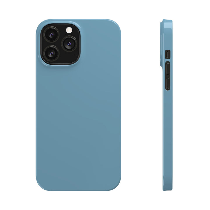Slim Light Baby Blue Gift for Her Aesthetic Cute Phone Case for Iphone 16 - | iPhone 15 Pro Max Case | iPhone 14 Case 13 12 11 10 9 8 7 - Studio40ParkLane