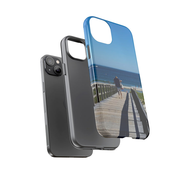 Cute Samsung Case | Cool Iphone Case | Summer Beach Walk, Samsung S24, S23, S22, S21, IPhone 15 Case | Iphone 14 Case, Iphone 13 Case - Studio40ParkLane