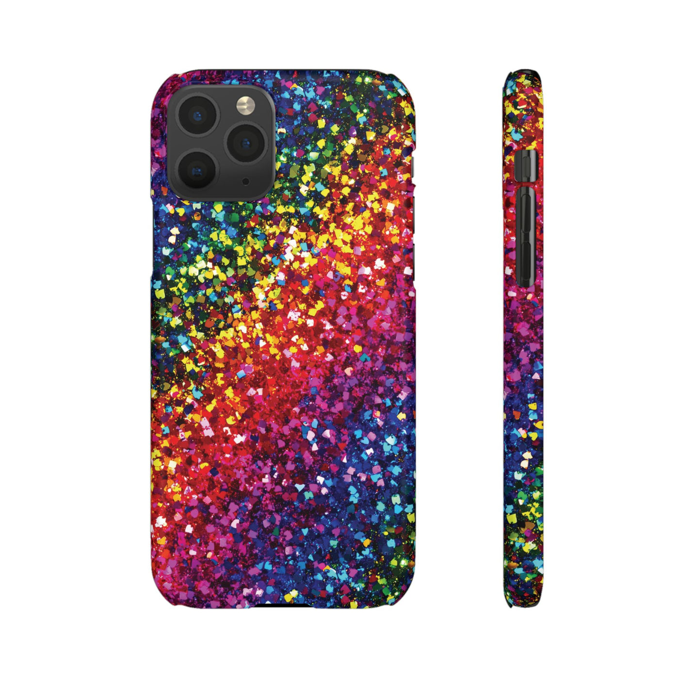 Snap Non-Glitter Muted Color Play on "Faux" Glitter Effect Cute Phone Cases for Samsung and Iphone, 16, 15, 14, S24, S23, S22, S21, S20, Plus and Ultra