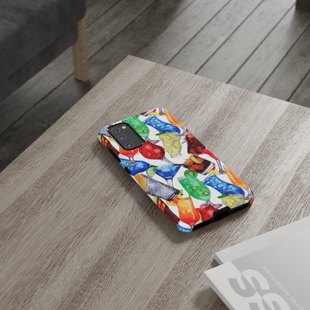 Cute Samsung Case | Cool Iphone Case | Summer Fruit Cocktail, Samsung S24, S23, S22, S21, IPhone 15 Case | Iphone 14 Case, Iphone 13 Case - Studio40ParkLane