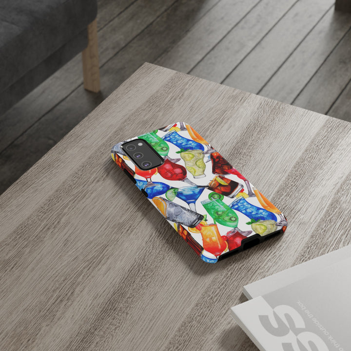 Cute Samsung Case | Cool Iphone Case | Summer Fruit Cocktail, Samsung S24, S23, S22, S21, IPhone 15 Case | Iphone 14 Case, Iphone 13 Case - Studio40ParkLane