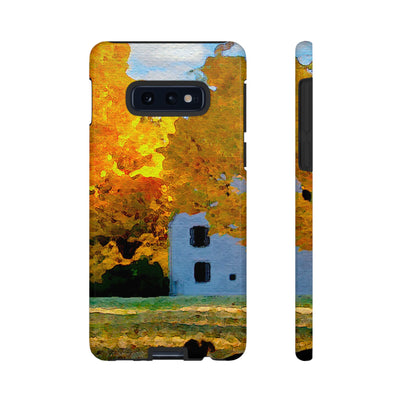 Impact Resistant, Fall Leaves Watercolor, Cute Phone Cases for Samsung S24, S23, S22, S21, IPhone 15 pro Iphone 14 pro Iphone 13 IPhone 12 Iphone 11