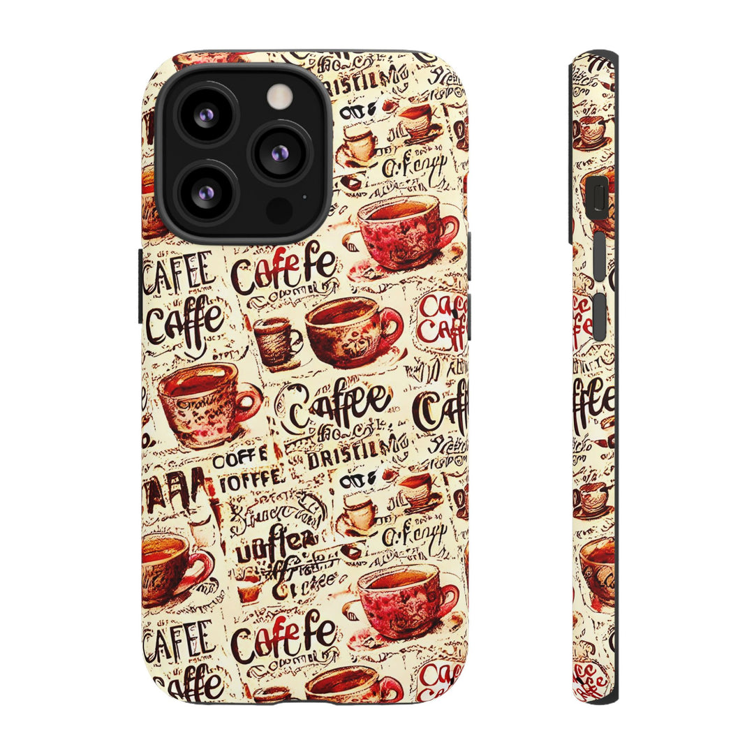 Impact Resistant, Paris Bistro Cafe, Cute Phone Cases for Samsung S24, S23, S22, S21, IPhone 15 pro Iphone 14 pro Iphone 13 IPhone 12 Iphone 11 - Studio40ParkLane