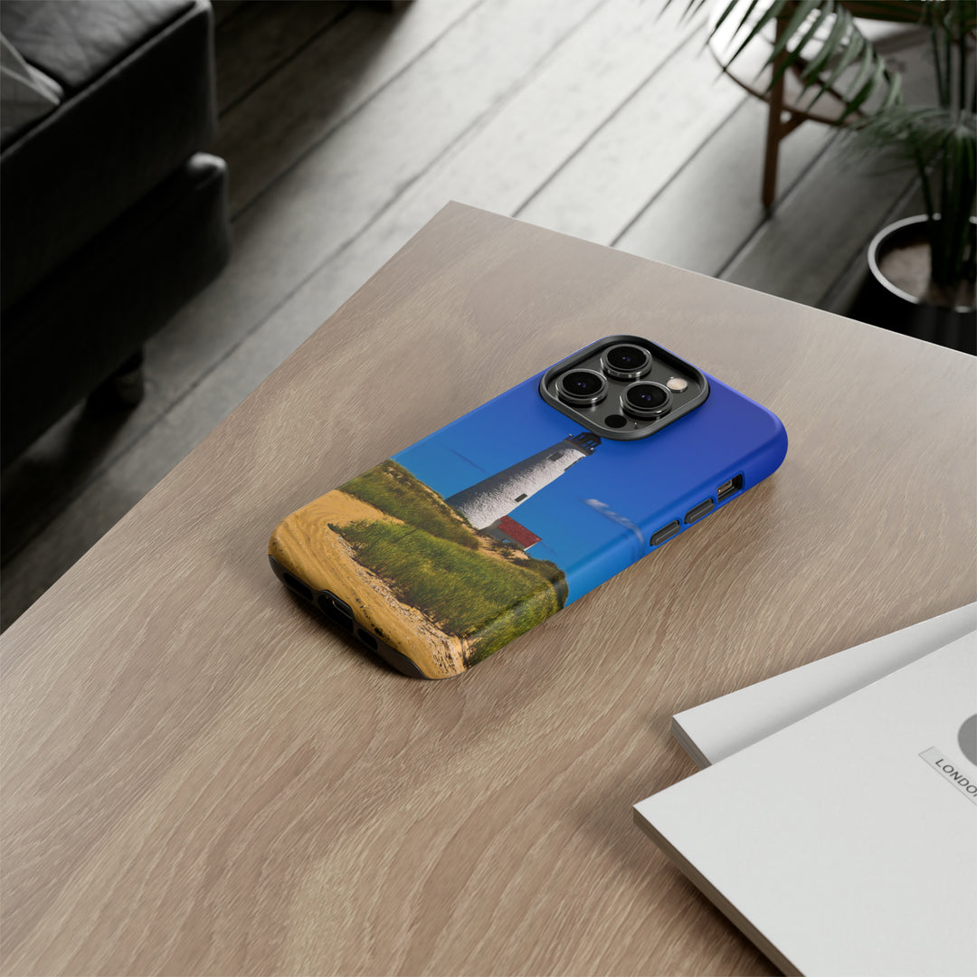 Cute IPhone Case | iPhone 15 Case | iPhone 15 Pro Max Case, Iphone 14 Case, Iphone 14 Pro Max Case IPhone Case for Art Lovers - Beach Lighthouse - Studio40ParkLane