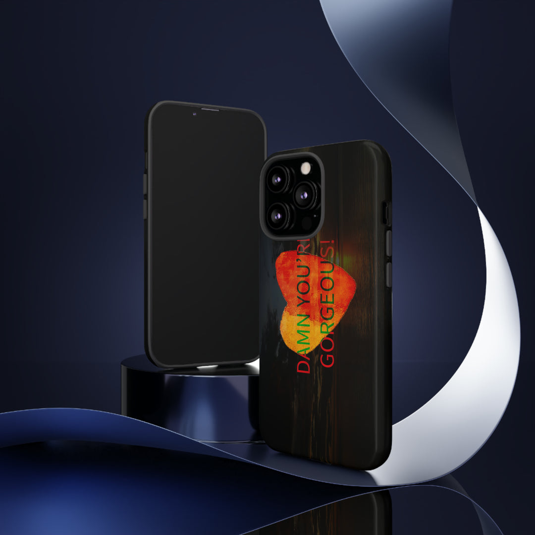 Cute IPhone Case | iPhone 15 Case | iPhone 15 Pro Max Case, Iphone 14 Case, Iphone 14 Pro Max Case IPhone Case for Art Lovers, Heart Sunset - Studio40ParkLane