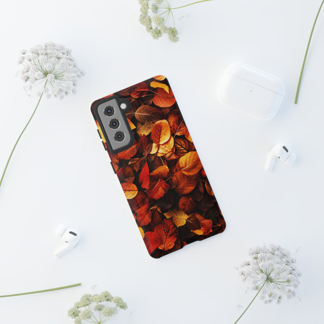 Autumn Fall Leaves Gift for Her Cute Phone Case for, Samsung Galaxy S24, S23, S22, S21, IPhone 16 Case | Iphone 15, Iphone 14, IPhone 13 Case - Studio40ParkLane