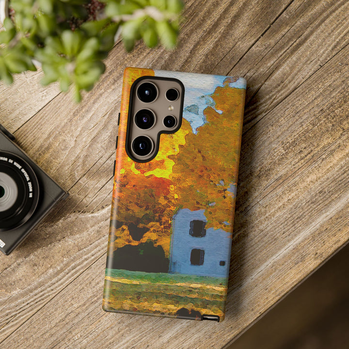 Impact Resistant, Fall Leaves Watercolor, Cute Phone Cases for Samsung S24, S23, S22, S21, IPhone 15 pro Iphone 14 pro Iphone 13 IPhone 12 Iphone 11 - Studio40ParkLane