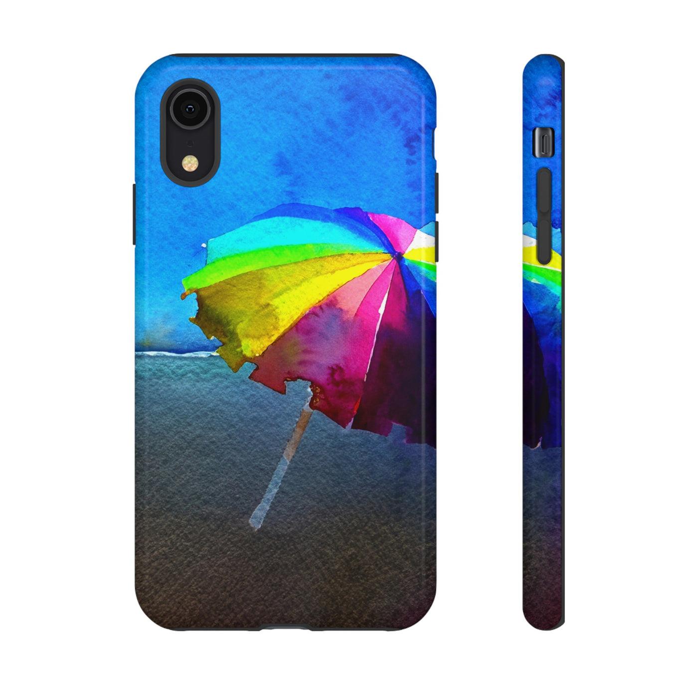 Cute Samsung Case | Cool Iphone Case | Summer Colorful Beach Parasol, Samsung S24, S23, S22, S21, IPhone 15 Case | Iphone 14 Case, Iphone 13 Case