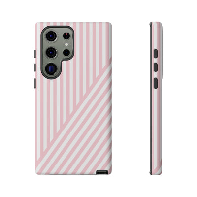 Custom Personalized Tough Phone Case - Aesthetic Stripes - For iPhone 17 Pro Max iPhone 16 Pro iPhone 15 Iphone 14 Iphone 13 Plus 13 12 11 - Studio40ParkLane
