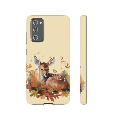 Autumn Fall Deer Gift for Her Cute Phone Case for, Samsung Galaxy S24, S23, S22, S21, IPhone 16 Case | Iphone 15, Iphone 14, IPhone 13 Case