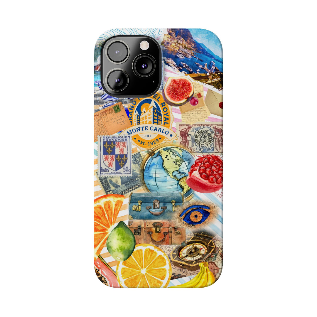 Slim Trendy French Coquette Collage Gift for Her Cute Phone Cases for Iphone 16 Cases | iPhone 15 Case | iPhone 15 Pro Max Case, Iphone 14 Case, Iphone 13, Slim - Studio40ParkLane