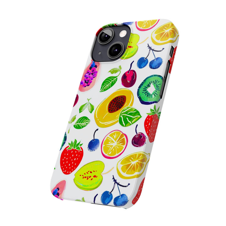 Slim Cute Phone Cases for Iphone | iPhone 15 Case | iPhone 15 Pro Max Case, Iphone 14, Iphone 14 Pro Max, Iphone 13, Summer Fruit Mix - Studio40ParkLane