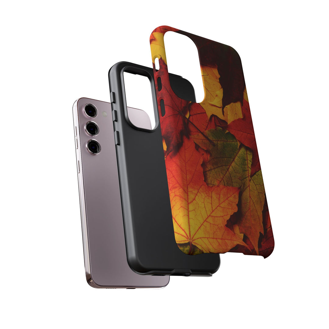 Autumn Fall Leaves Gift Cute Phone Case for, Samsung Galaxy S24, S23, S22, S21, IPhone 16 Case | Iphone 15, Iphone 14, IPhone 13 Case Mom Dad Gift - Studio40ParkLane