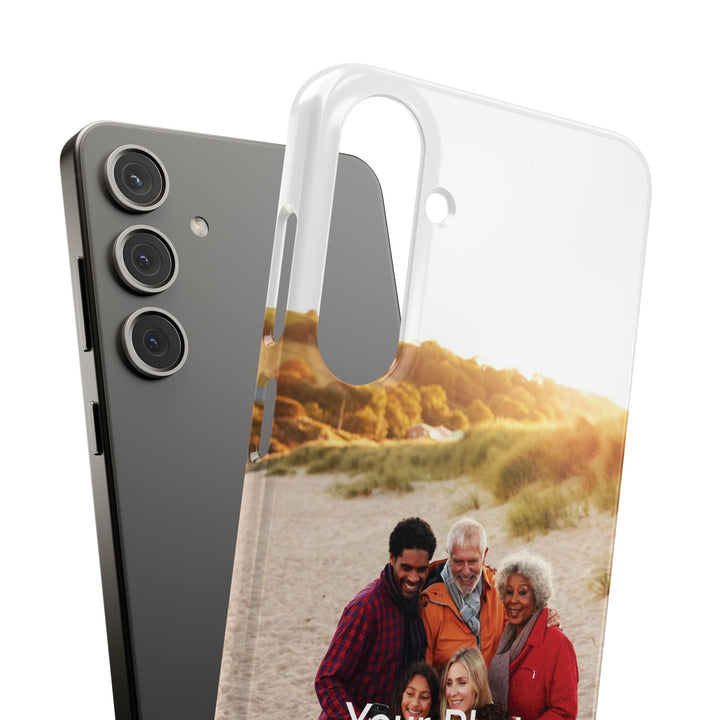 Snap Custom Personalized Family/Pet Cute Phone Cases for Samsung Galaxy S24, S23, S22, S21, S20, Plus, Ultra, Iphone 16, 15, 14, Pro and Max - Studio40ParkLane
