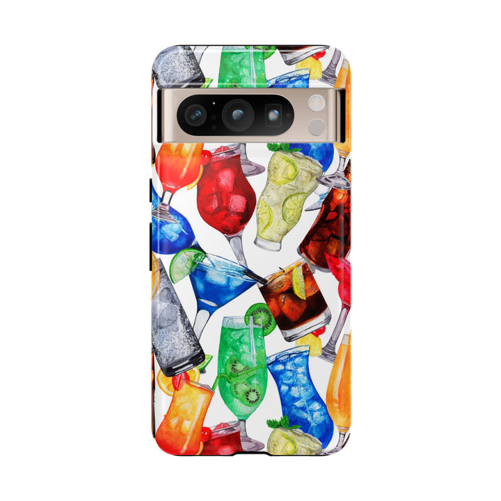 Cute Samsung Case | Cool Iphone Case | Summer Fruit Cocktail, Samsung S24, S23, S22, S21, IPhone 15 Case | Iphone 14 Case, Iphone 13 Case - Studio40ParkLane