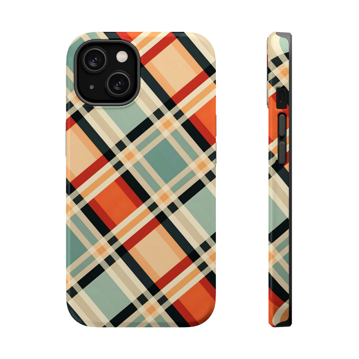 Checkered Plaid Magsafe Gift for Her Cute Phone Case for Iphone, | iPhone 16 | iPhone 15 Pro Max, Iphone 14 Pro Max, 13 12 11 10 9 8 7 - Studio40ParkLane