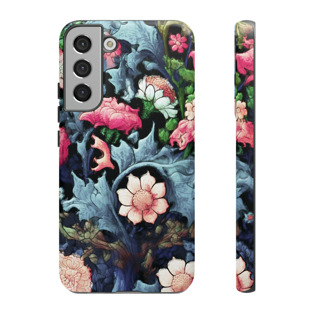 Cute Samsung Phone Case | Aesthetic Samsung Phone Case | Galaxy S23, S22, S21, S20 | Luxury Double Layer | Cool Flowers Design Floral - Studio40ParkLane