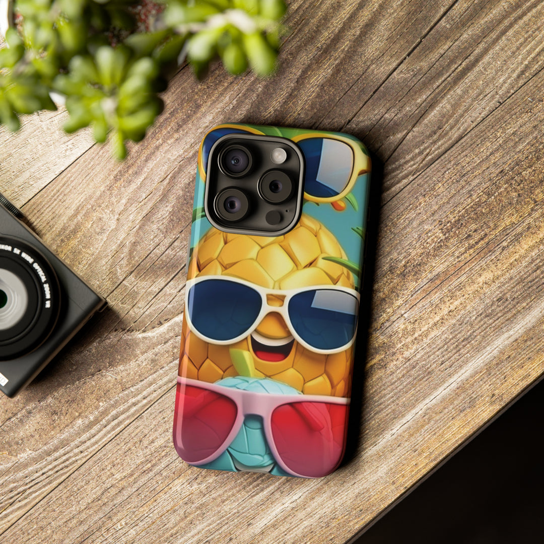 Cute IPhone Case | Summer Pineapple Fruit, iPhone 15 Case | iPhone 15 Pro Case, Iphone 14 Case, Iphone 14 Pro Max Case, Protective Iphone Case - Studio40ParkLane