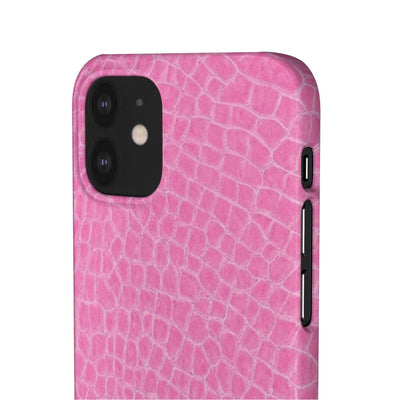 Snap Non Leather Pink Color Pattern Gift for Her Cute Phone Cases for Samsung Galaxy S24, S23, S22, S21, S20, Plus, Ultra, Iphone 16, 15, 14, Pro and Max - Studio40ParkLane