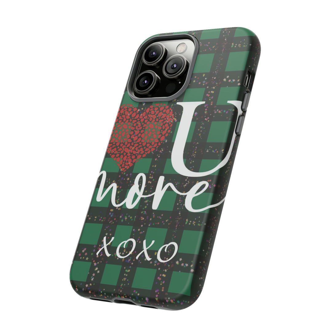 Cute IPhone Case | iPhone 15 Case | iPhone 15 Pro Max Case, Iphone 14 Case, Iphone 14 Pro Max Case IPhone Case for Art Lovers, Love You Green - Studio40ParkLane