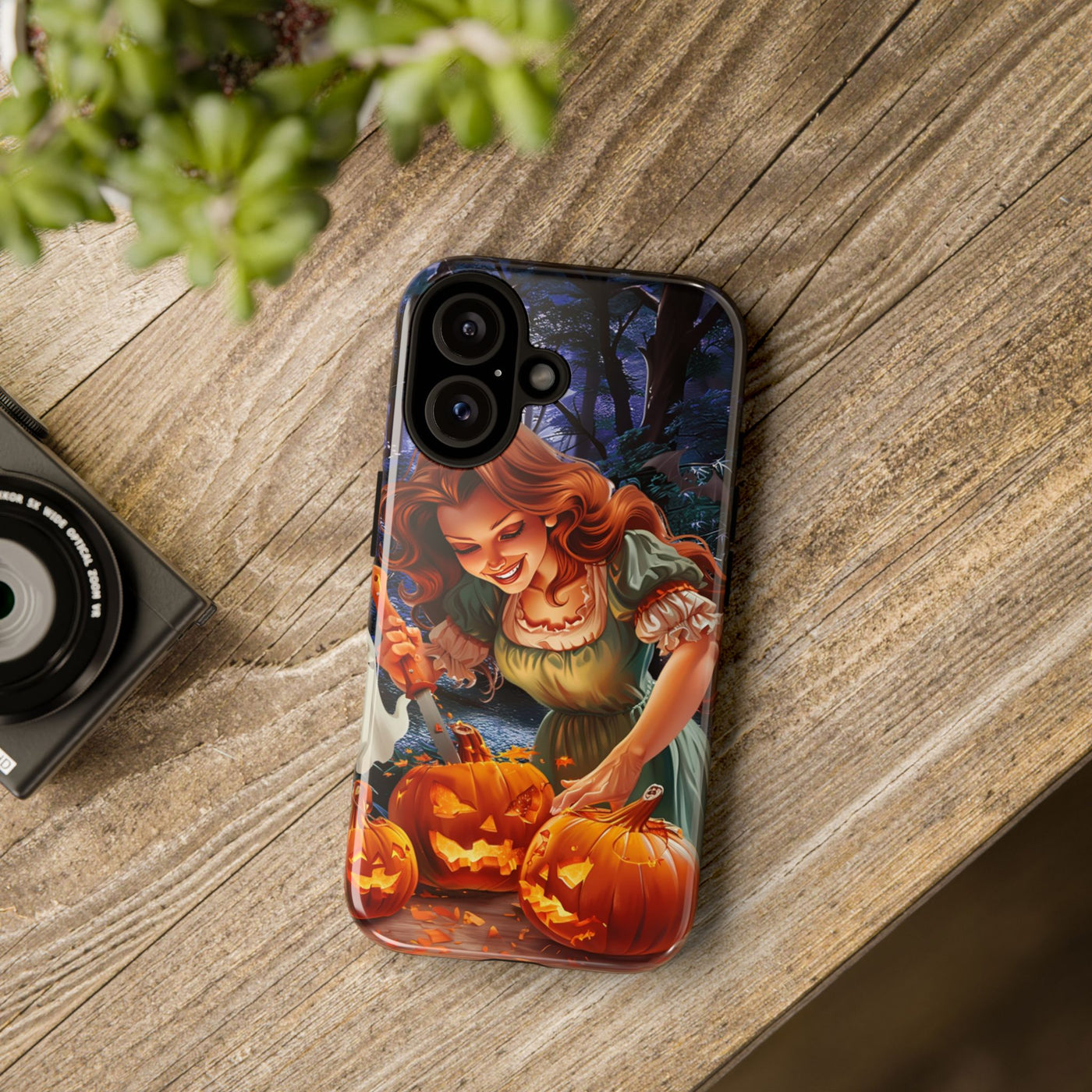 Autumn Fall Pumpkin Fairy Gift for Her Cute Phone Case for, Samsung Galaxy S24, S23, S22, S21, IPhone 16 Case | Iphone 15, Iphone 14, IPhone 13 Case