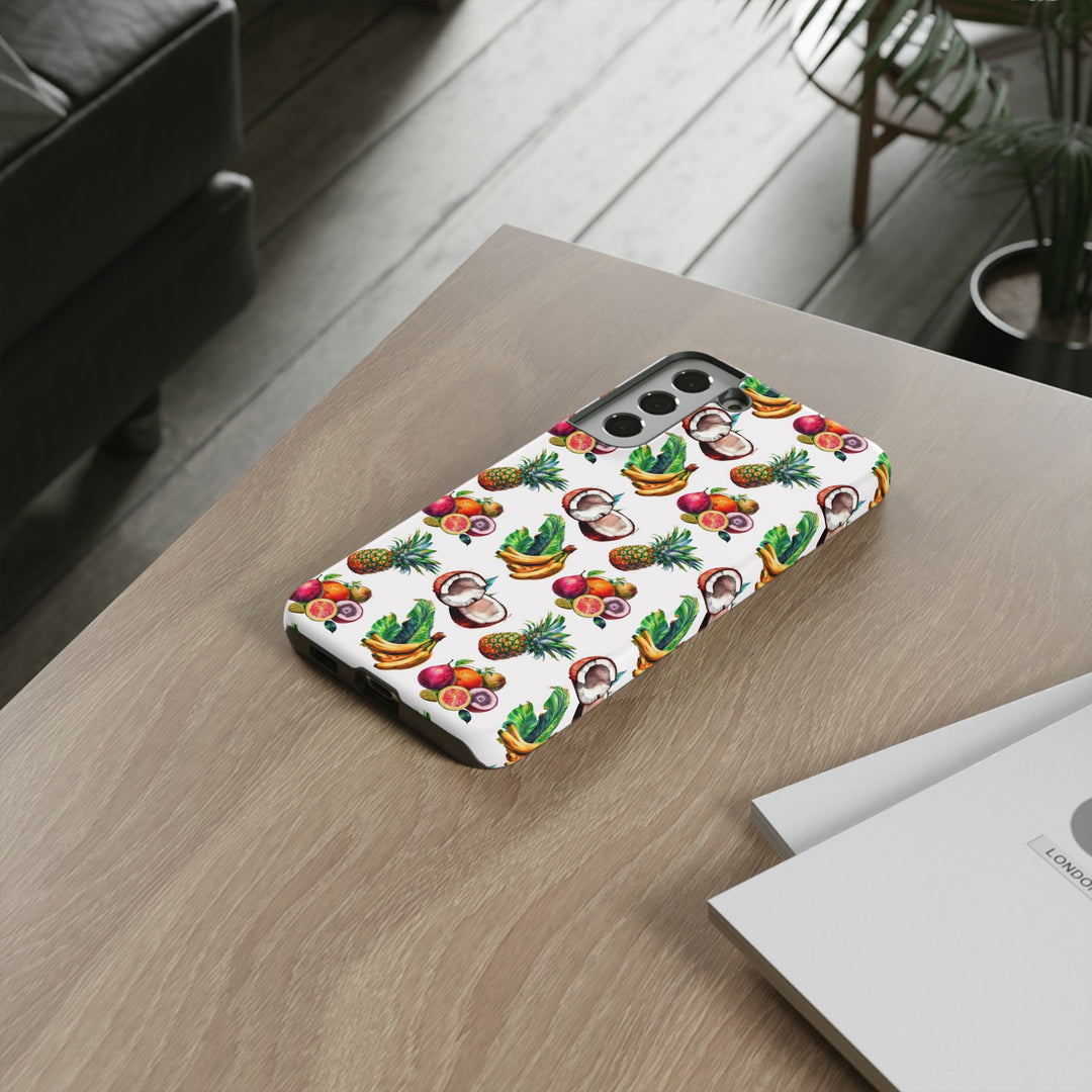 Cute Samsung Case | Cool Iphone Case | Tropical Summer Fruit, Samsung S24, S23, S22, S21, IPhone 15 Case | Iphone 14 Case, Iphone 13 Case - Studio40ParkLane