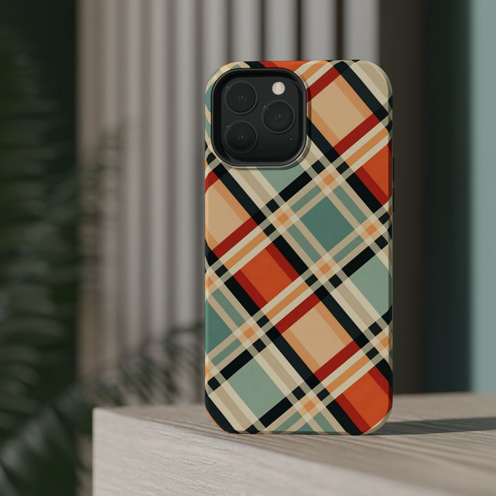Checkered Plaid Magsafe Gift for Her Cute Phone Case for Iphone, | iPhone 16 | iPhone 15 Pro Max, Iphone 14 Pro Max, 13 12 11 10 9 8 7 - Studio40ParkLane