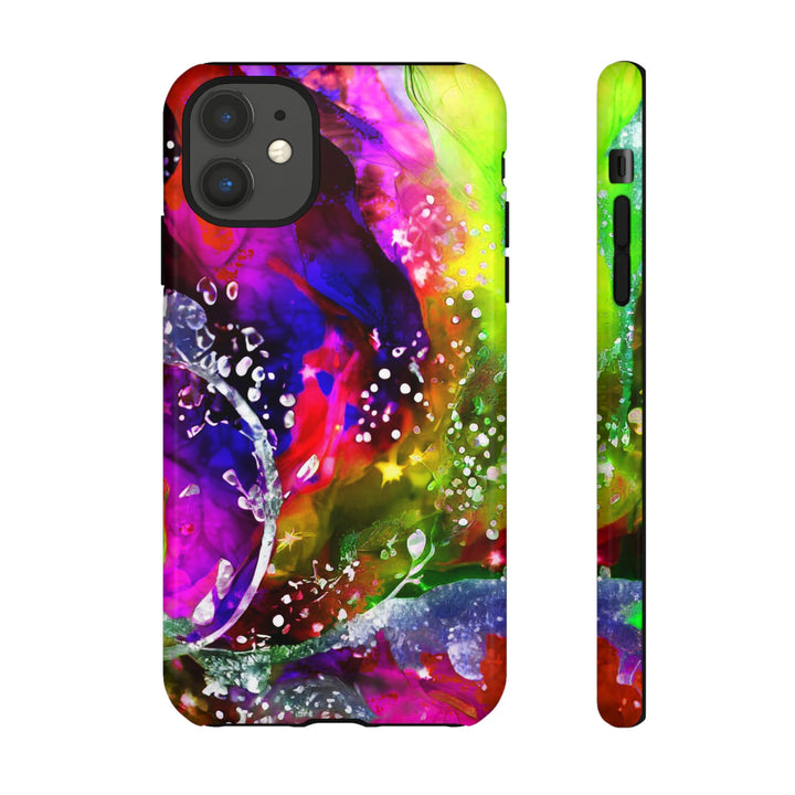 Impact Resistant, Multi Color Marble, Cute Phone Cases for Samsung S24, S23, S22, S21, IPhone 15 pro Iphone 14 pro Iphone 13 IPhone 12 Iphone 11 - Studio40ParkLane