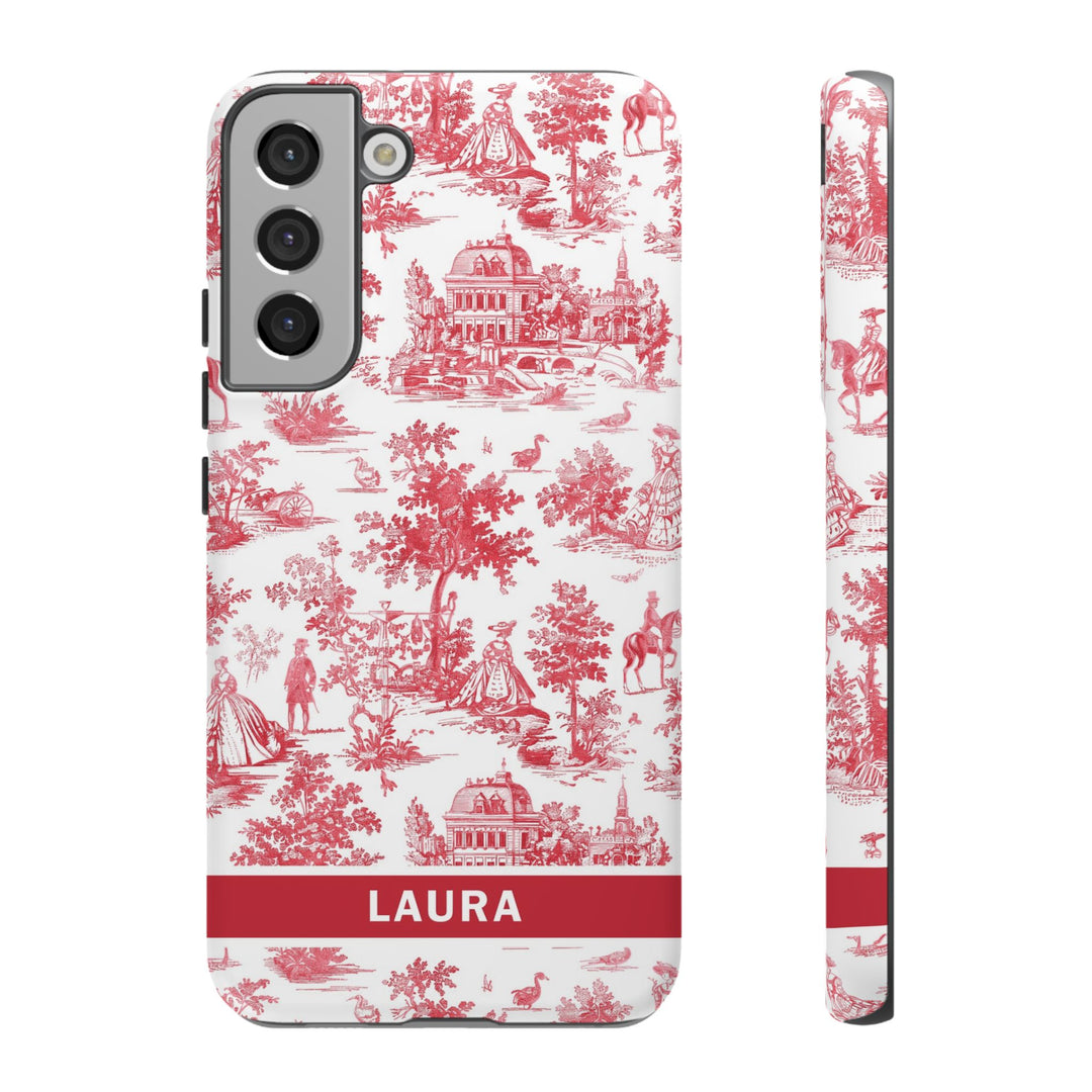 Premium Tough Personalized Initial Custom Gift Cute Phone Cases for Samsung Galaxy S24, S23, S22, S21 Plus, Ultra, Iphone 16, 15, 14 Pro Max - Studio40ParkLane