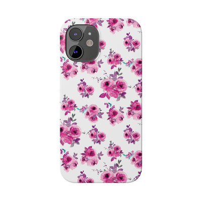 Slim Spring Flowers Gift for Her Cute Phone Cases for Iphone 16 Pro Max | iPhone 15 Case | iPhone 15 Pro Max Case, Iphone 14, 13, 12, 11, 10, 8, 7 - Studio40ParkLane