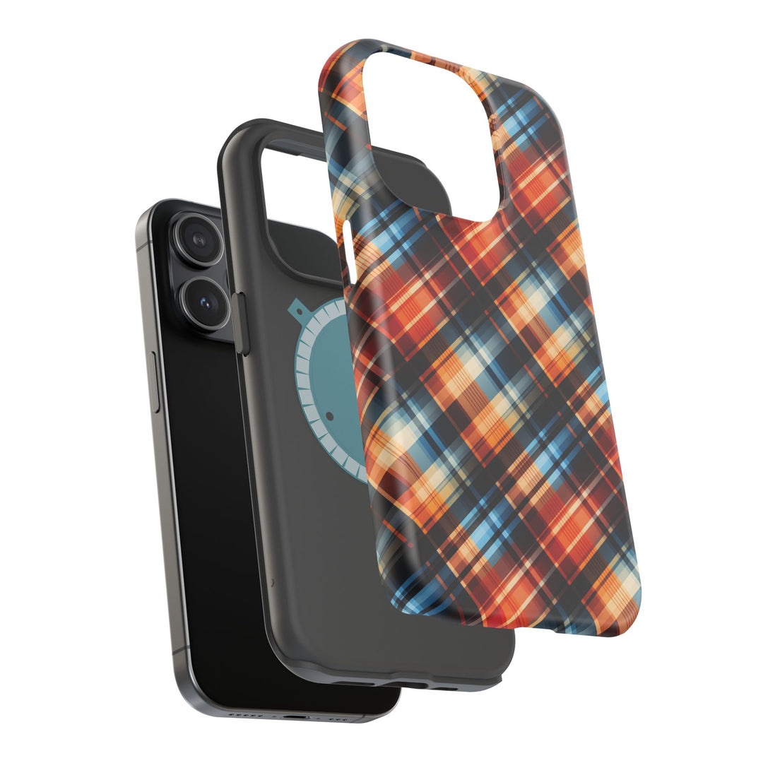Checkered Plaid Magsafe Gift for Her Cute Phone Case for Iphone, | iPhone 16 | iPhone 15 Pro Max, Iphone 14 Pro Max, 13 12 11 10 9 8 7 - Studio40ParkLane