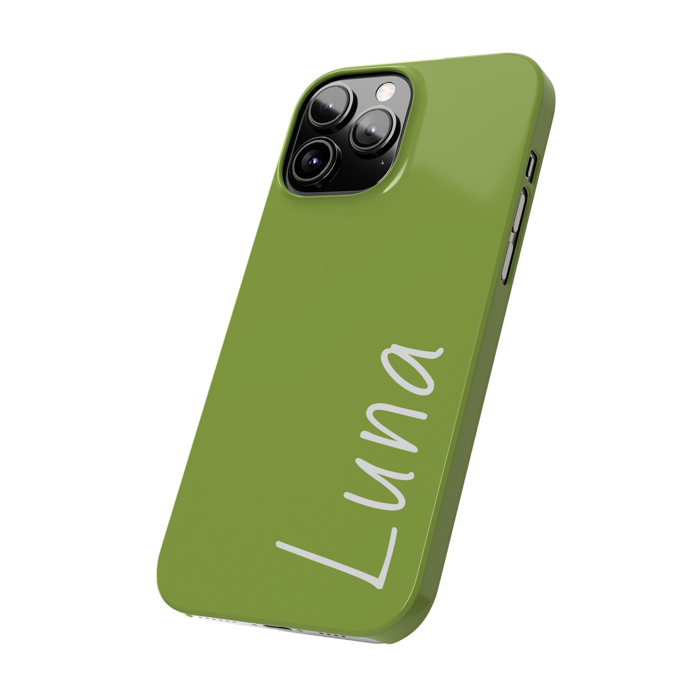 Personalized Initial Name Custom Slim Phone Cases for Iphone 16 Pro Max | iPhone 15 Case | iPhone 15 Pro Max Case, Iphone 14, 13, 12, 11, 10, 8, 7 - Studio40ParkLane