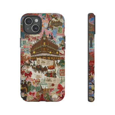 Aesthetic Tough London Coquette Collage Premium Phone Case - For iPhone 17 Pro Max iPhone 16 Pro iPhone 15 Iphone 14 Plus 13 Pro 12 11 10 XR - Studio40ParkLane
