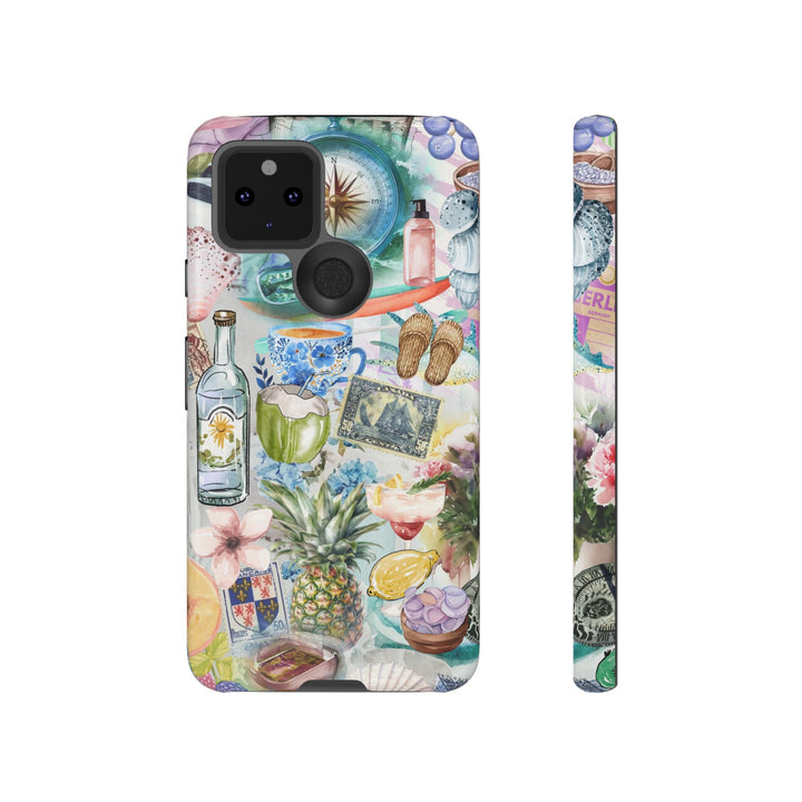 Impact Resistant, Travel Coquette Collage, Cute Phone Cases for Samsung S24, S23, S22, S21, IPhone 15 pro Iphone 14 pro Iphone 13 IPhone 12 Iphone 11 - Studio40ParkLane